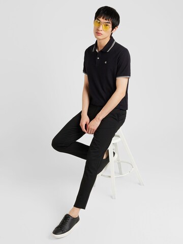 JACK & JONES Slimfit Byxa 'MARCO' i svart