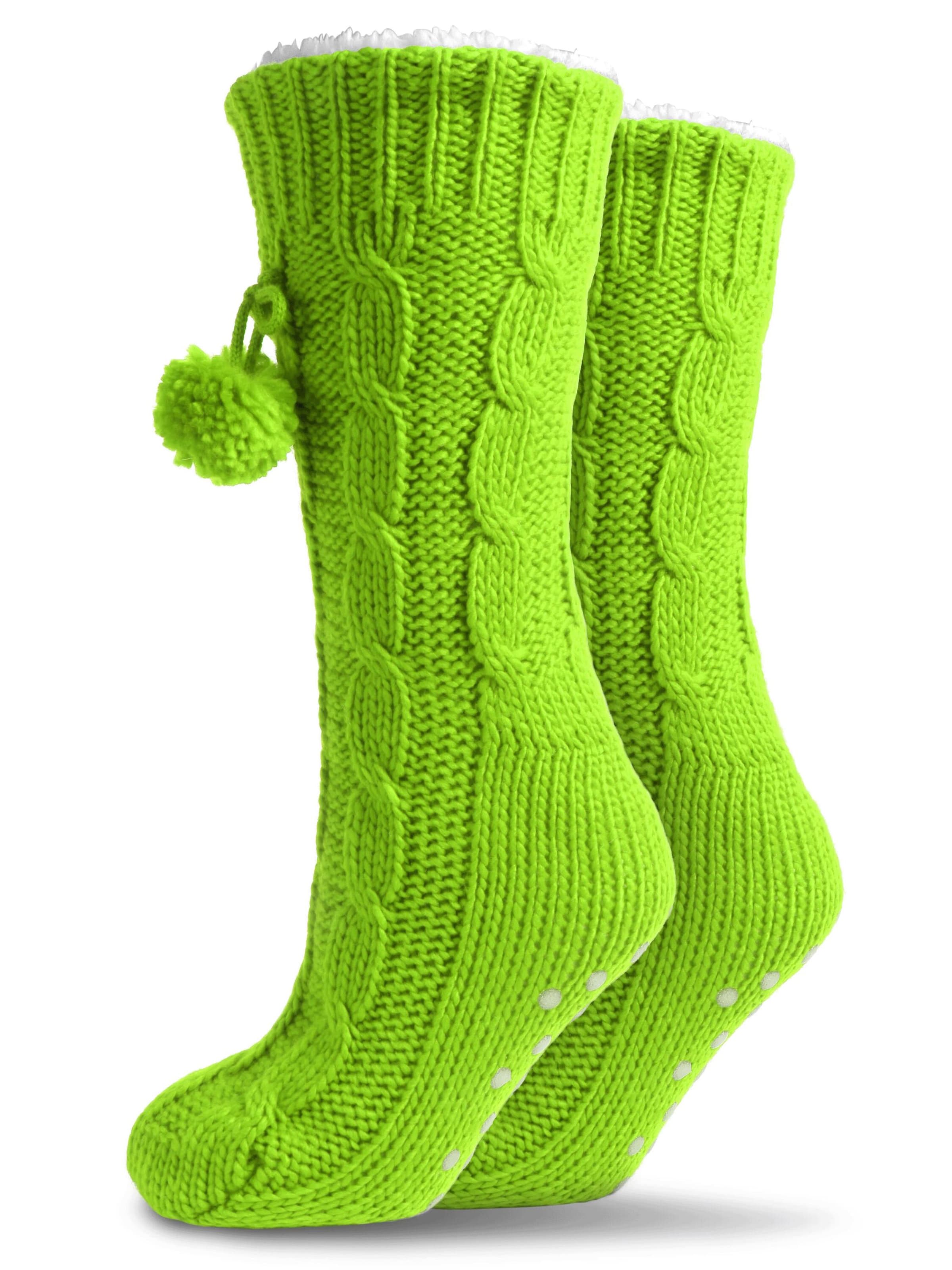 Chaussettes normani en vert