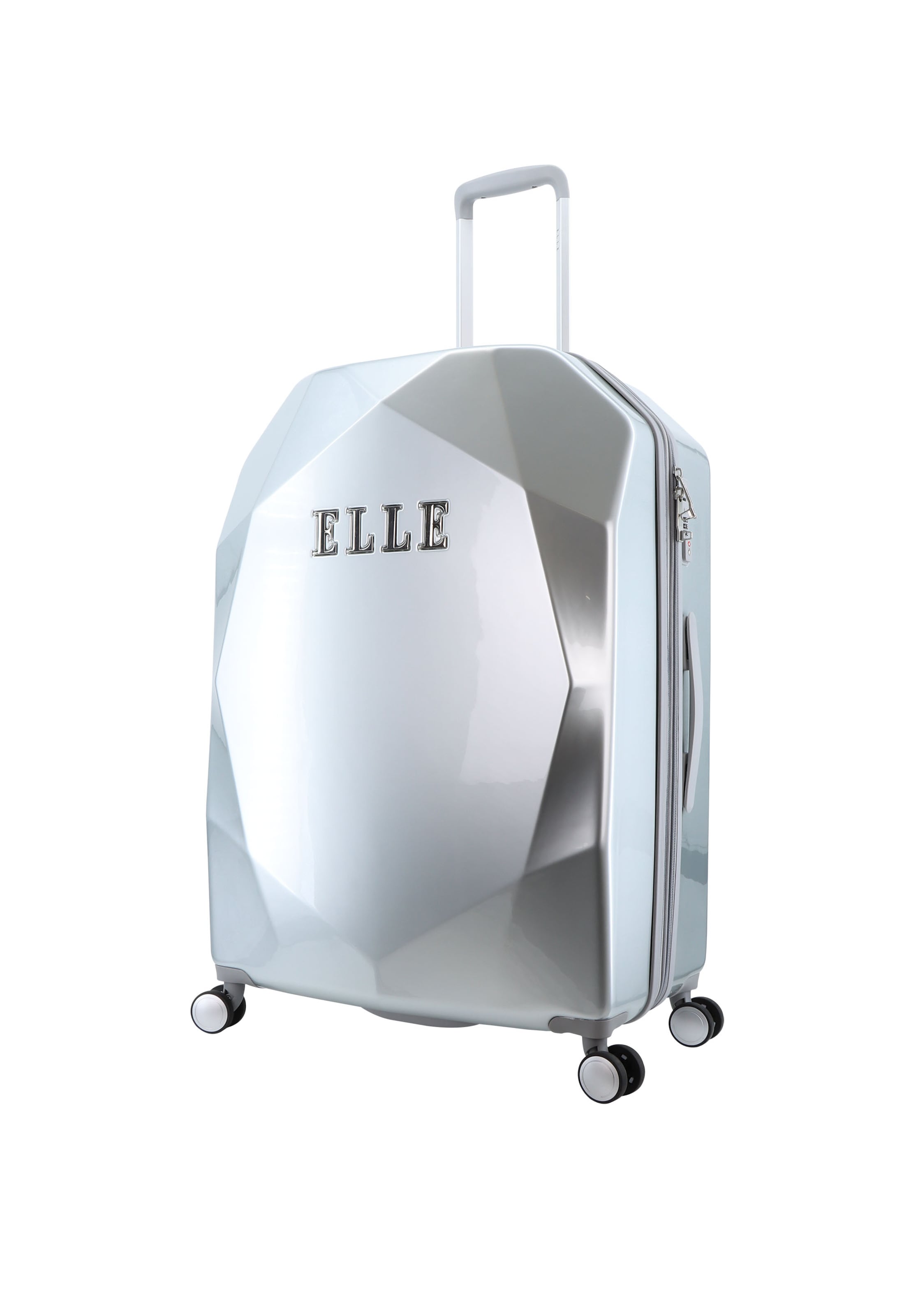 ELLE Suitcase Set 'ELLE' in Silver