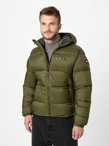 Veste d’hiver 'SUOMI' NAPAPIJRI en vert : devant