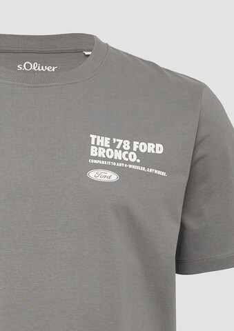 s.Oliver T-Shirt in Grau