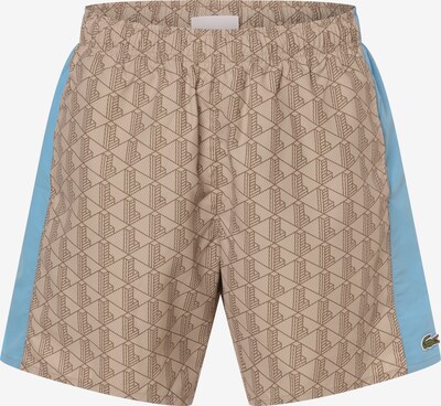 LACOSTE Board Shorts in Beige / Blue, Item view