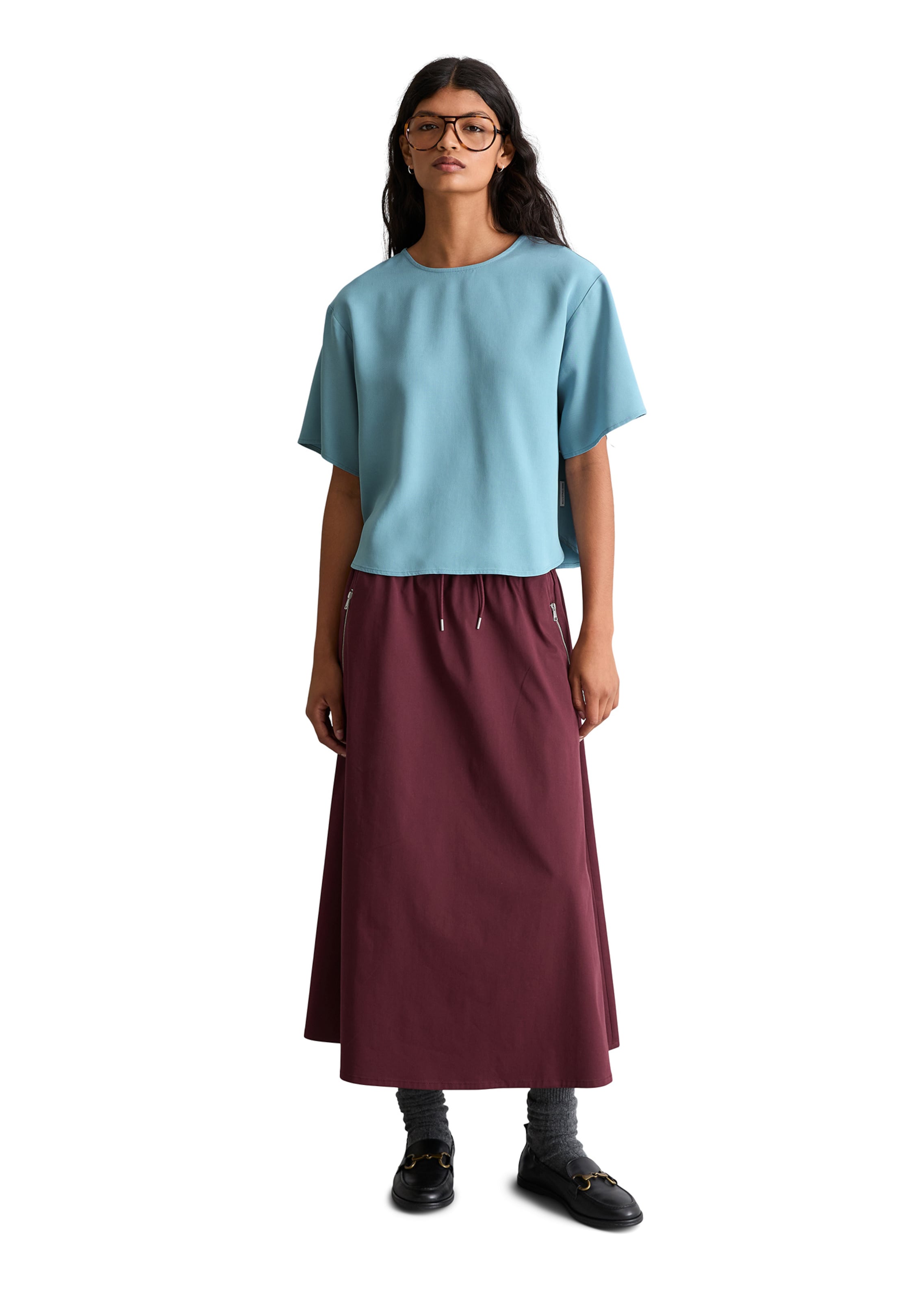 Marc O'Polo DENIM Blouse in Blauw