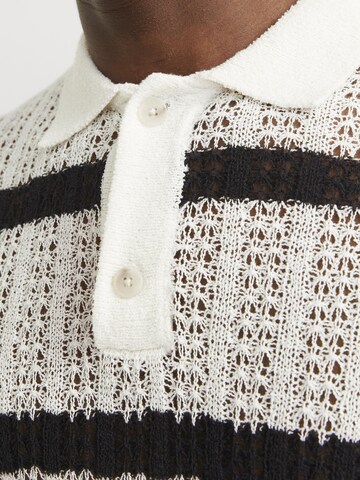 JACK & JONES Pullover i hvid
