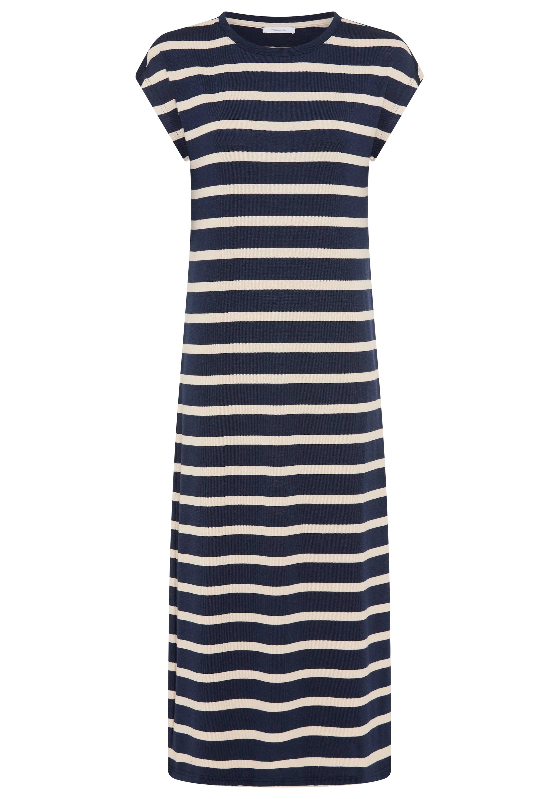 Tamaris Summer Dress in Black: front