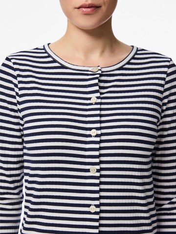 PIECES Strickjacke 'PCLaya' in Blau