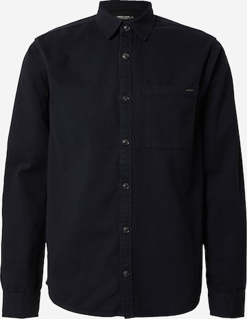 INDICODE JEANS Regular fit Button Up Shirt 'Bodie' in Blue: front