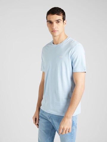 HUGO - Camisa 'Dero' em azul: frente