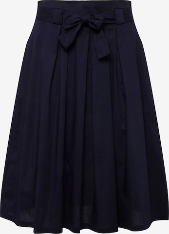 Ulla Popken Rock in Blau: Vorderseite