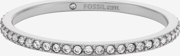 FOSSIL Ring in Silber