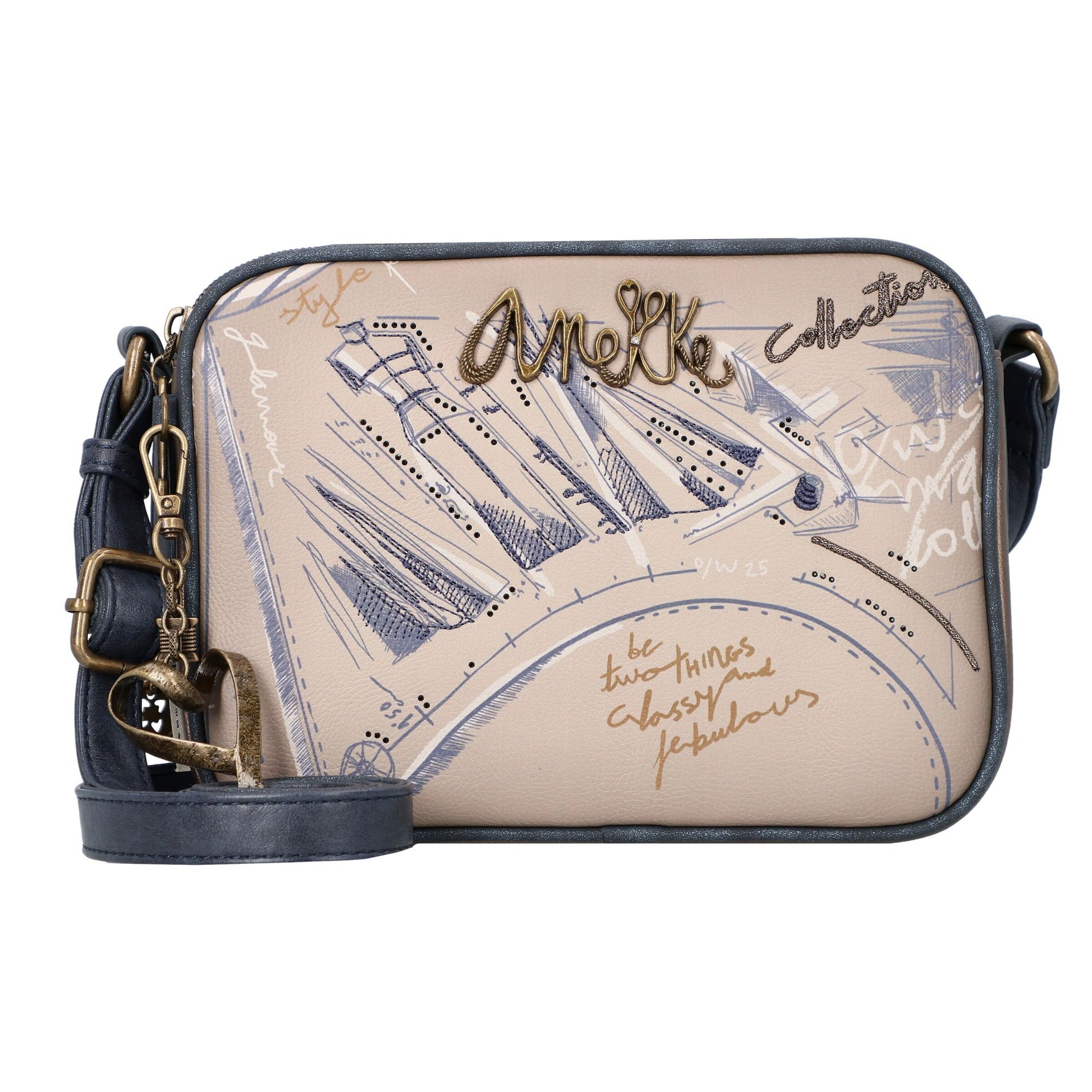 Anekke Crossbody Bag in Mixed colors: front