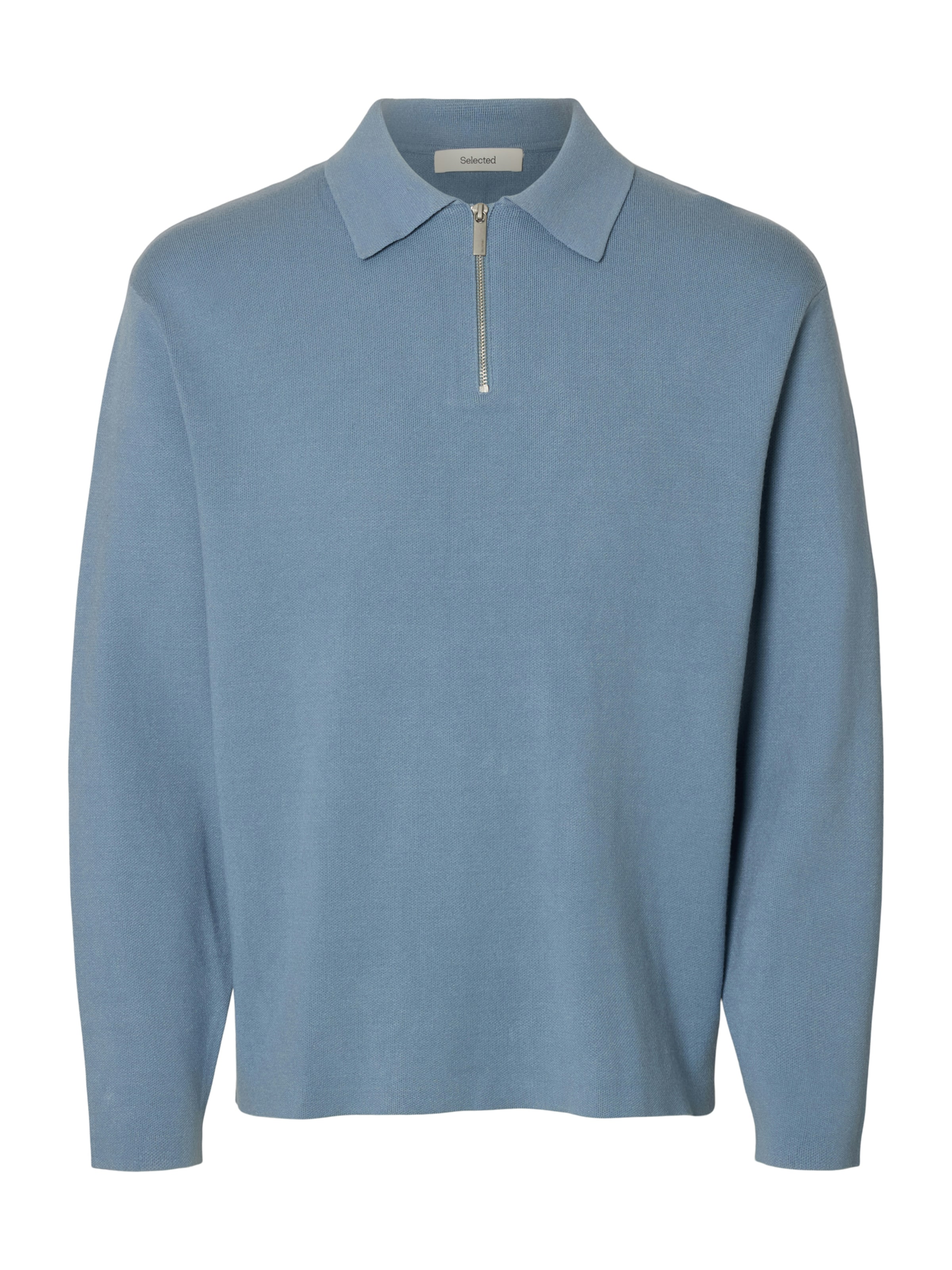 SELECTED Pullover 'SLHTELLER' in Blau: Vorderseite