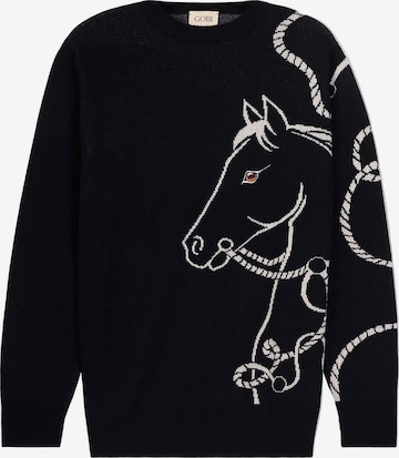 GOBI Cashmere Neulepaita värissä musta: etupuoli