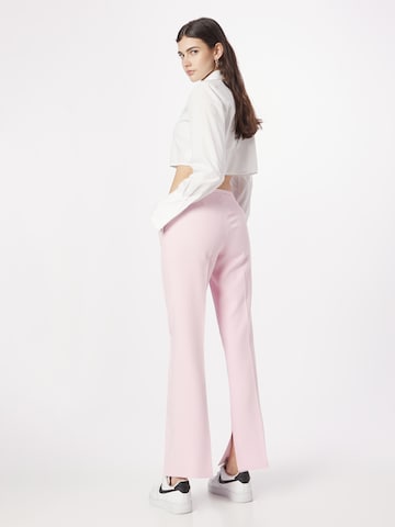 Gina Tricot Regular Панталон с ръб 'Jane' в лилав