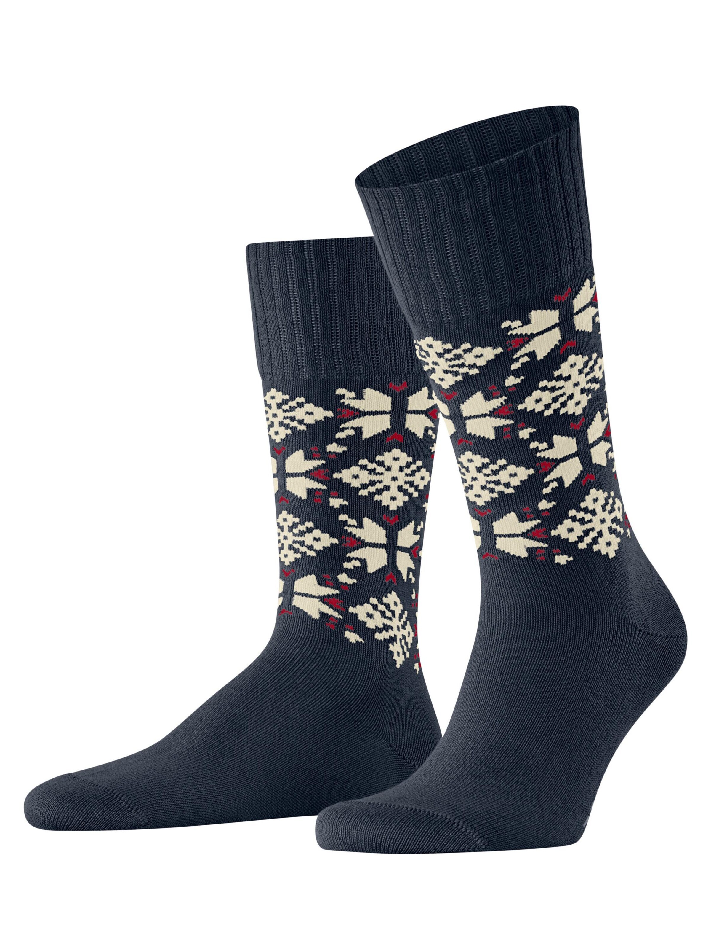 ESPRIT Socks 'Winter Star' in Blue: front