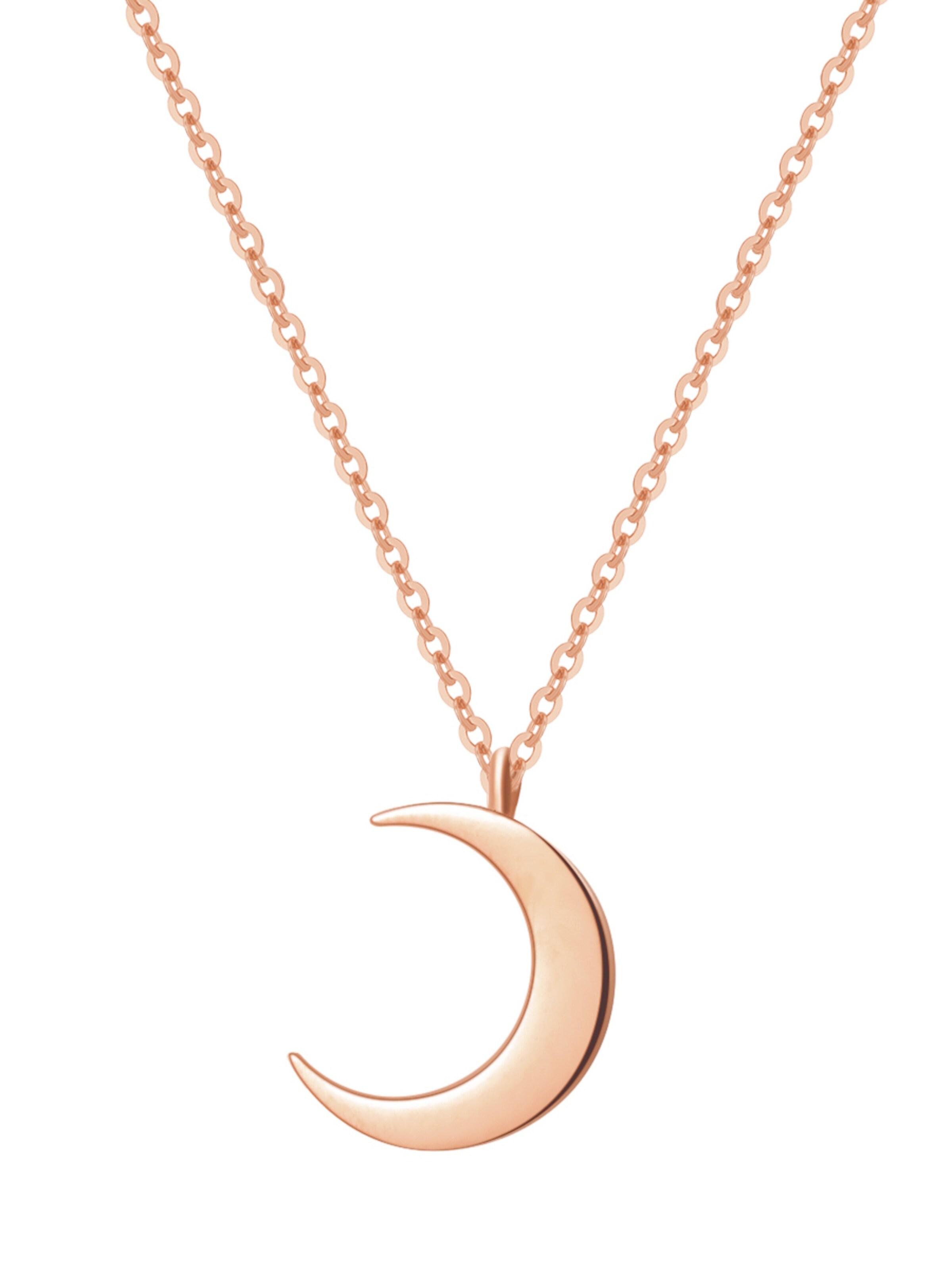 Hey Happiness - Cadena 'Halbmond' en oro