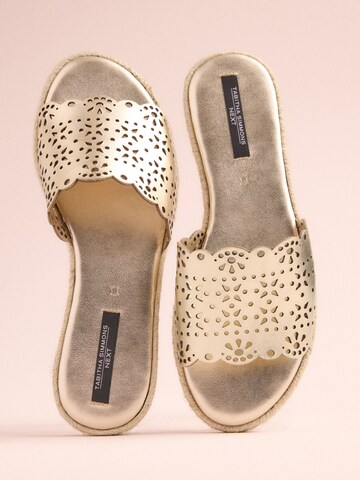 Next Mule 'Tabitha Simmons x Next Darcy' in Gold