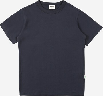 Urban Classics Shirt in Blauw: voorkant