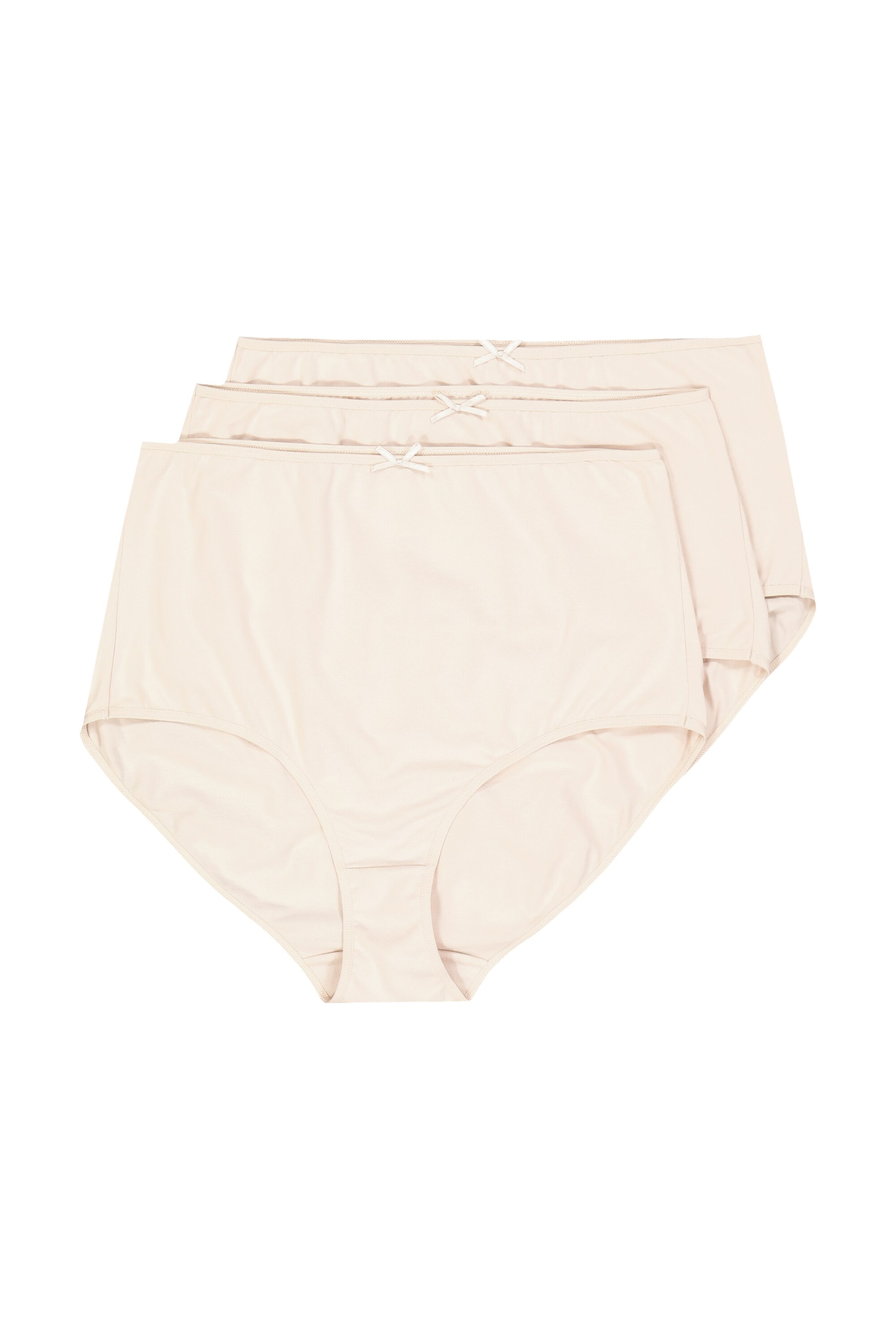 Ulla Popken Slip in Beige: voorkant