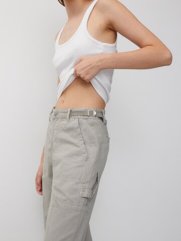 Pull&Bear Loosefit Hose in Grau