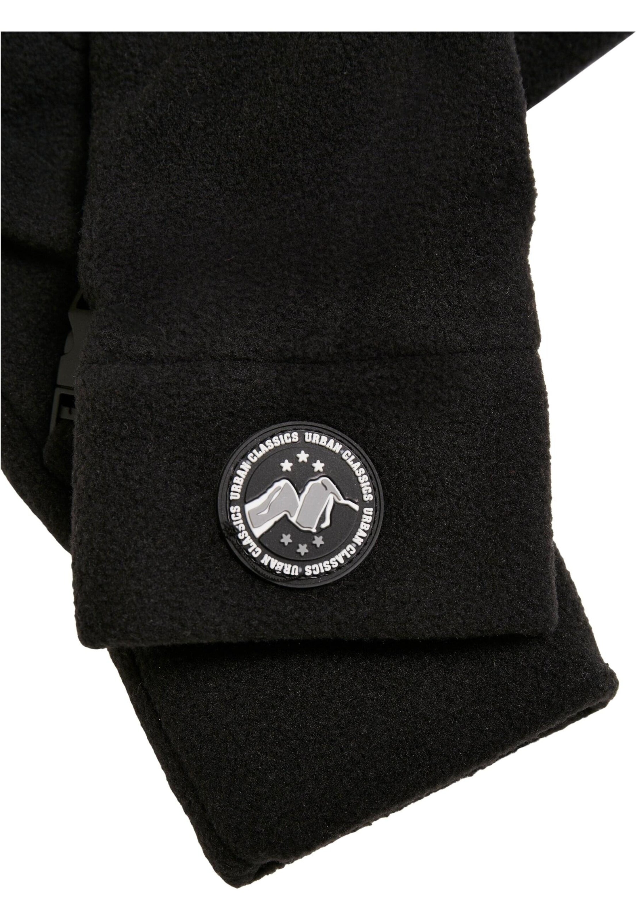 Urban Classics Full finger gloves 'Hiking Polar' in Black
