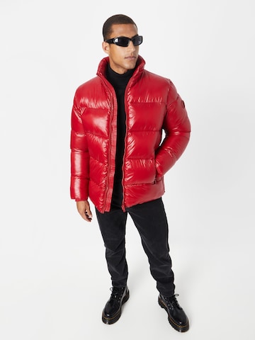 JOOP! Jeans Winterjas 'Joshas' in Rood