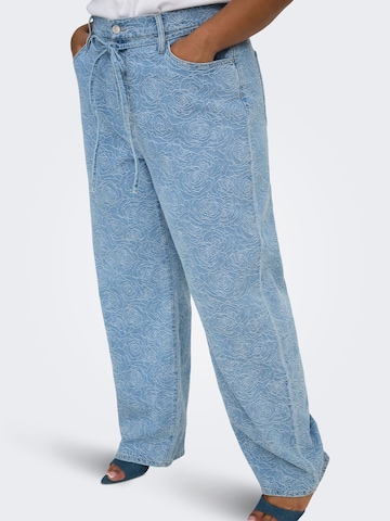 Regular Jean 'CARGIANNA' ONLY Carmakoma en bleu