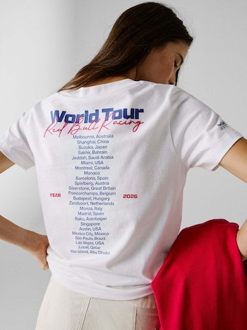 Red Bull Racing x Pepe Jeans Shirt ' W WORLD TOUR TEE ' in White