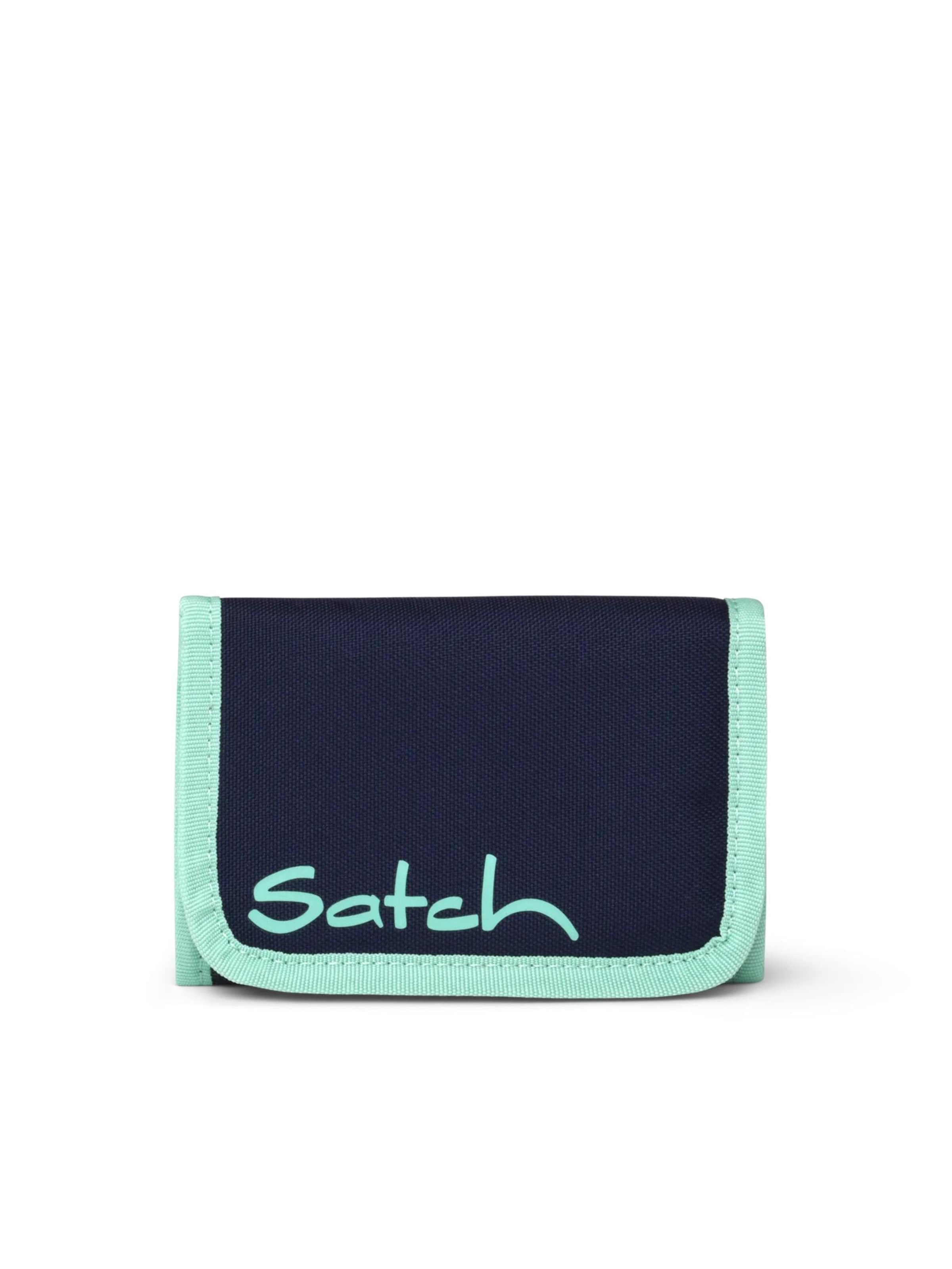 Satch Wallet 'Portemonnaie Geldbeutel' in Blue: front