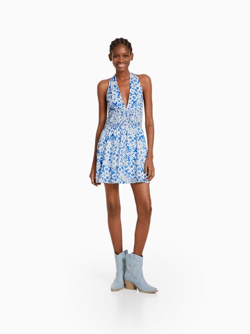 Bershka Zomerjurk in Blauw