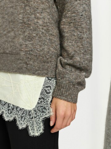 Soft Rebels - Jersey ' SRAllison ' en marrón: lado