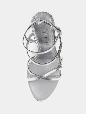 GUESS Sandals 'Edelia' in Silver