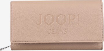 JOOP! Jeans Portemonnaie 'Lettera Europa' in Beige: predná strana