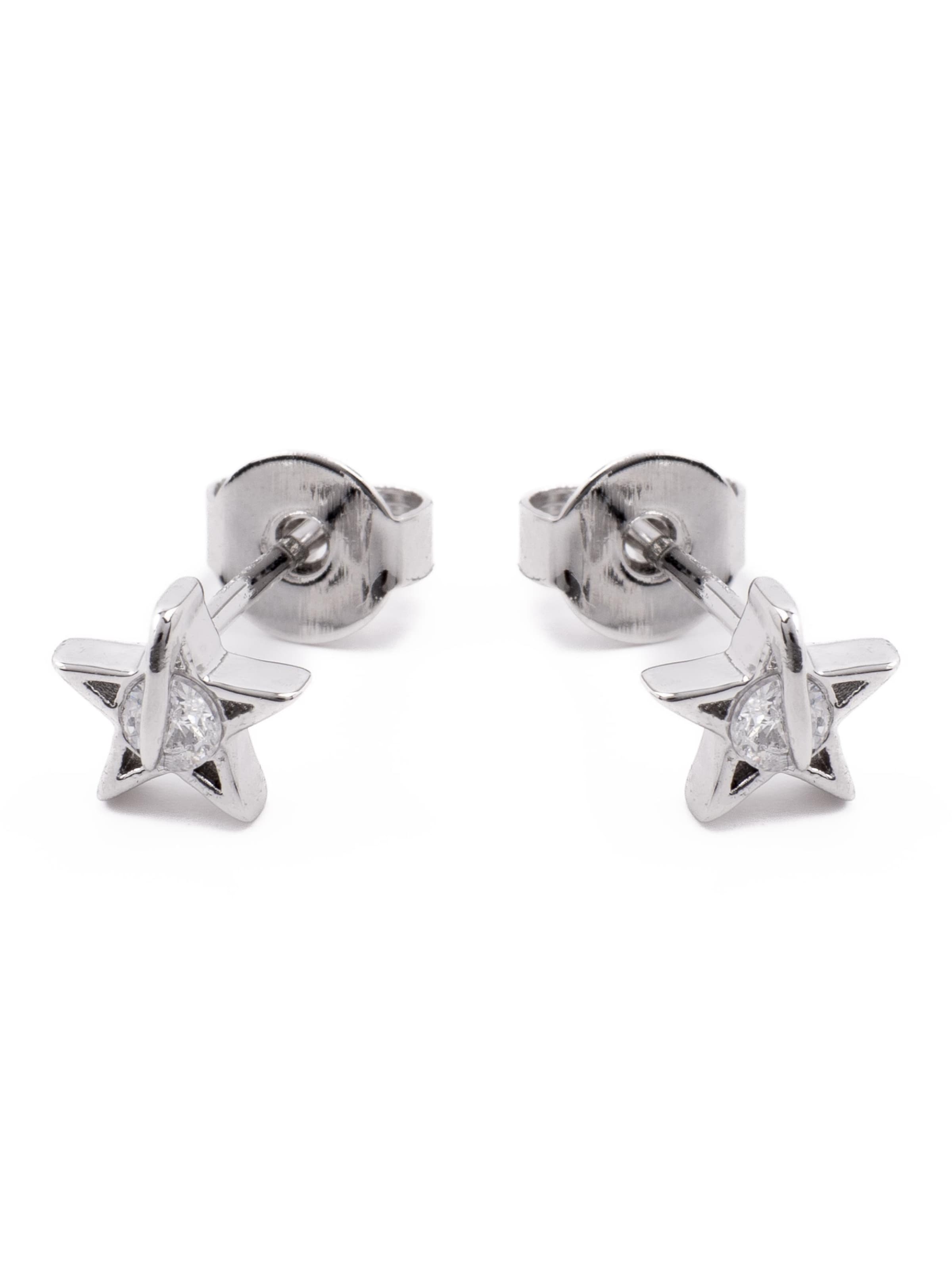 Luxenter Earrings 'Faria' in White