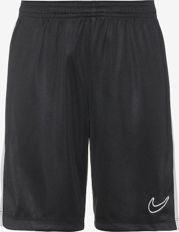 Regular Pantalon de sport 'Academy23' NIKE en noir : devant