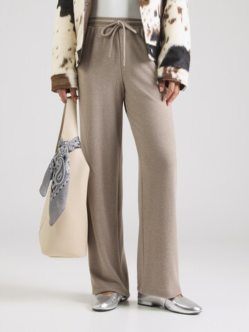 ONLY - Pierna ancha Pantalón 'ONLLORNA' en marrón: frente