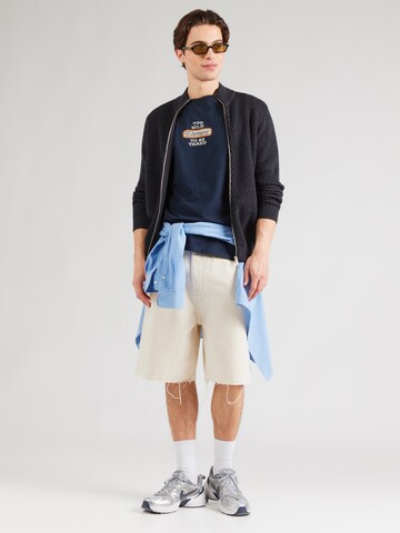 ELEMENTMajica 'TOO WILD' - plava boja