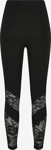 Urban Classics Skinny Leggings in Black