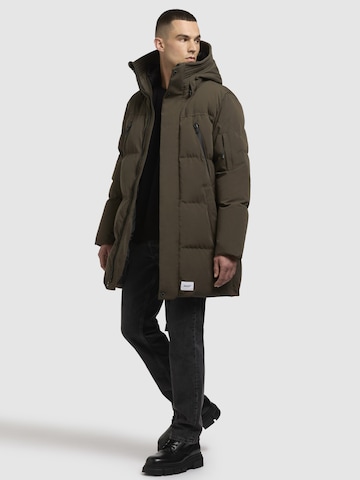 khujo - Casaco de inverno 'DOYLE' em verde