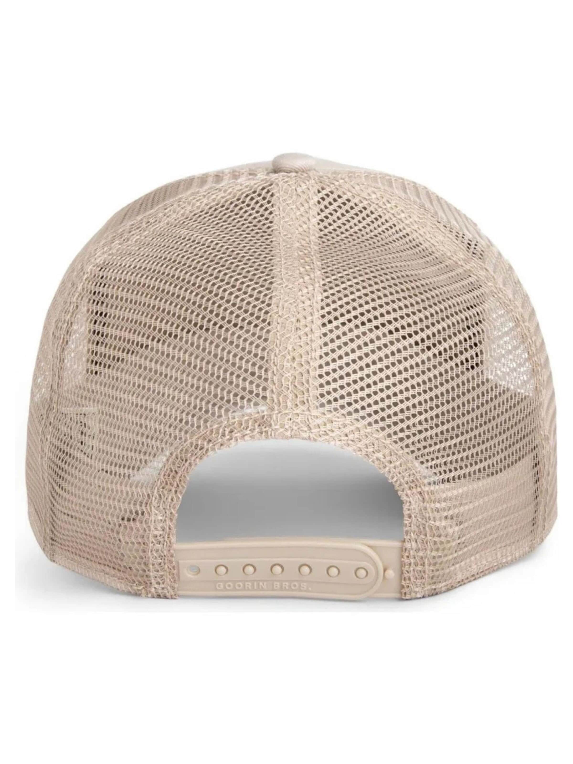 GOORIN Bros. Hætte 'Gorra goorin bros beige lagarto the outlaw lizzard trucker cap' i beige