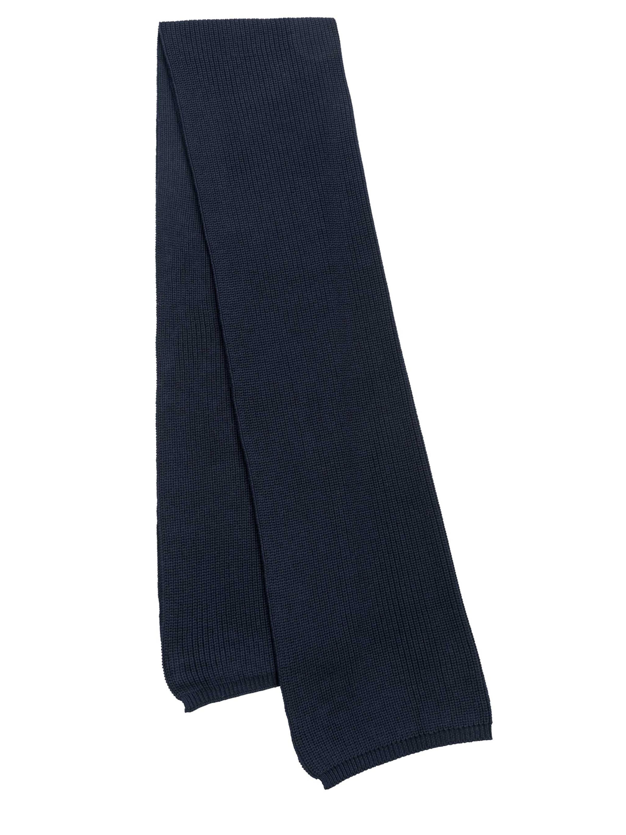 Fular 'Nagna' de la MELA pe albastru: față