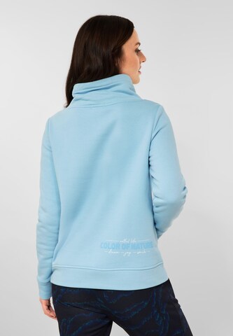 CECIL Sweatshirt in Blau