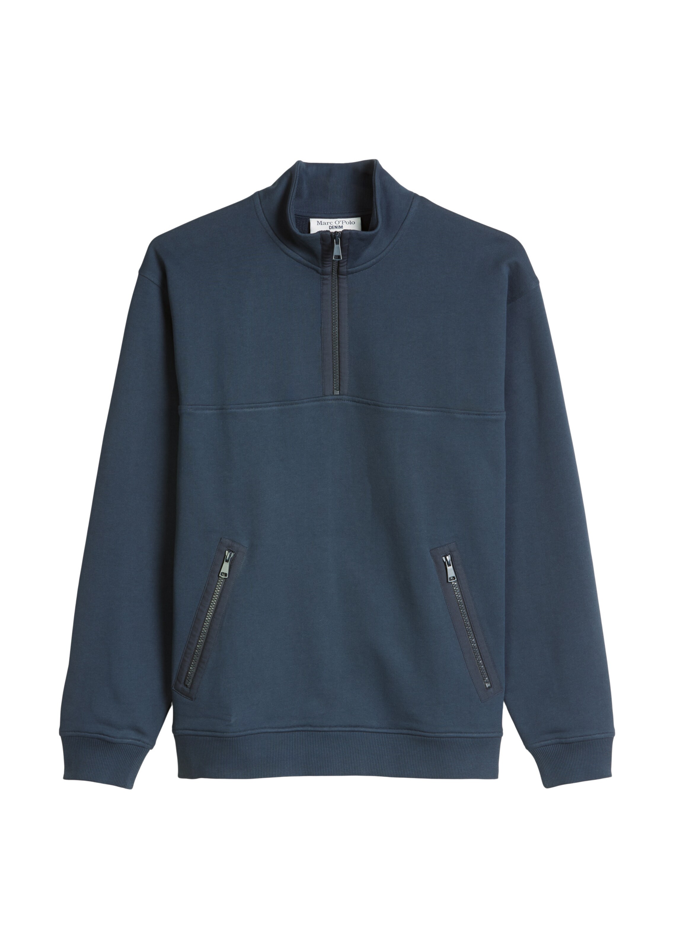 Marc O'Polo DENIM Sweatshirt in Blauw: voorkant