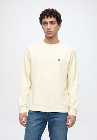 INDICODE JEANS Sweatshirt 'Zarside' in White: front