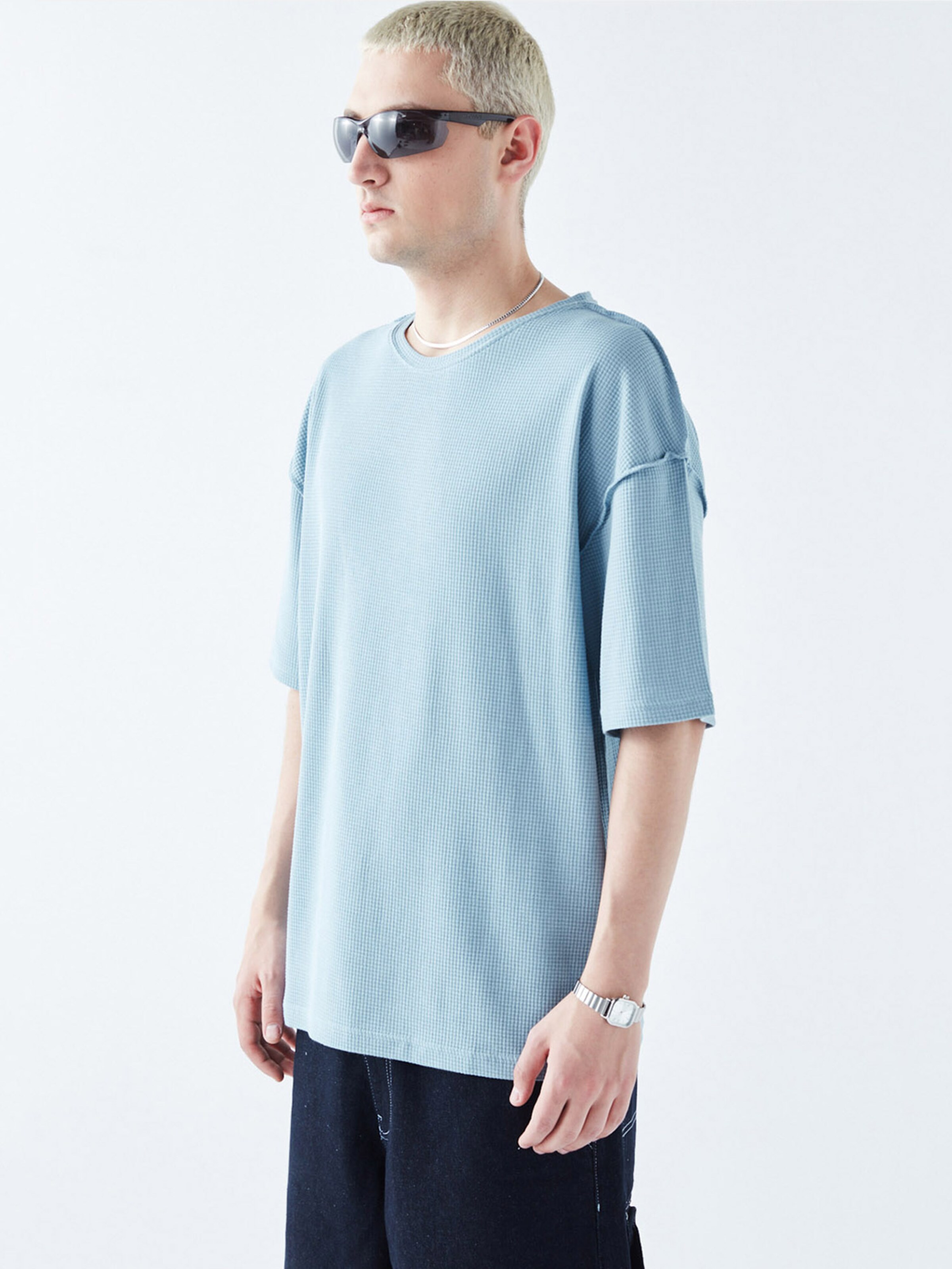 VAMOS CLO Majica | modra barva