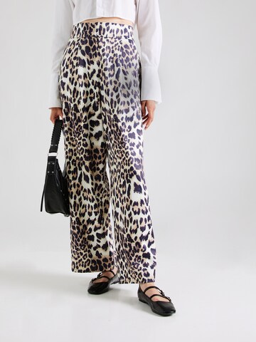 Wide leg Pantaloni con pieghe 'GALYA' di SISTERS POINT in marrone: frontale