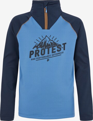 PROTEST Athletic Sweatshirt 'PRTSKIP JR' in Blue: front