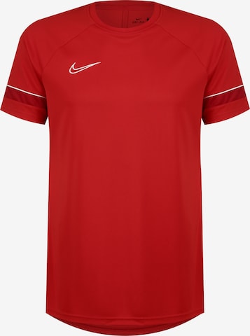 NIKE Funktionsshirt 'Academy 21' in Rot: predná strana