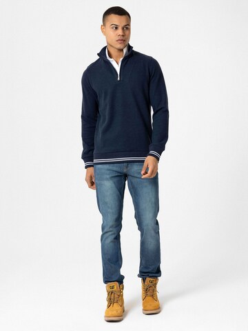 Pull-over 'Alex' Dandalo en bleu : devant