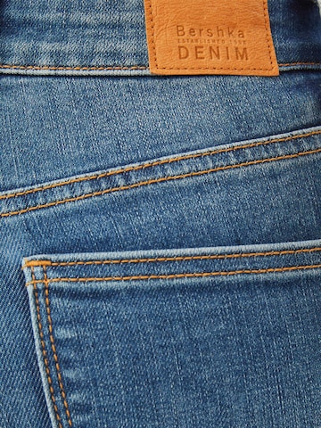 Bershka Skinny Farkut värissä sininen